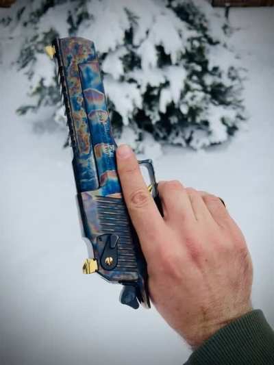 I love working guns, but I also love a little eye candy…. Like my Desert Eagle .50ae