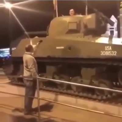 I'M IN A TANK AND YOU'RE NOT