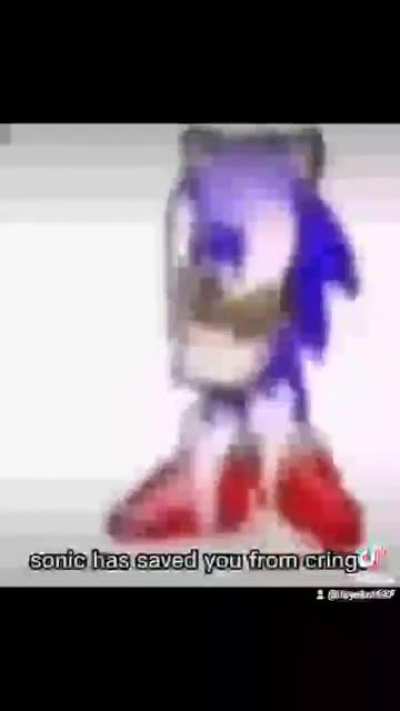 Sonic has saved you from cringe