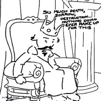 Fun fact: Jesters had a special permission to mock nobles as long as it was funny
