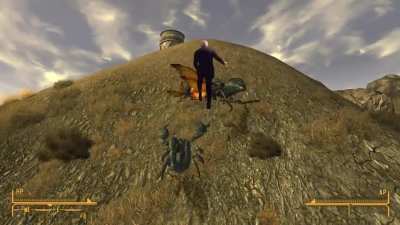 Trying to enter New Vegas early