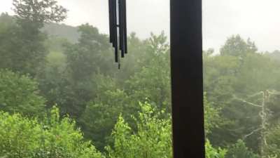 Summer Shower in the Blue Ridge Mountains