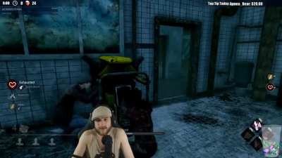 Another perfectly cut scream brought to you by Dead by Daylight