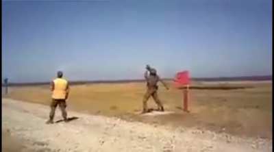 ADATS missiles the second after launch