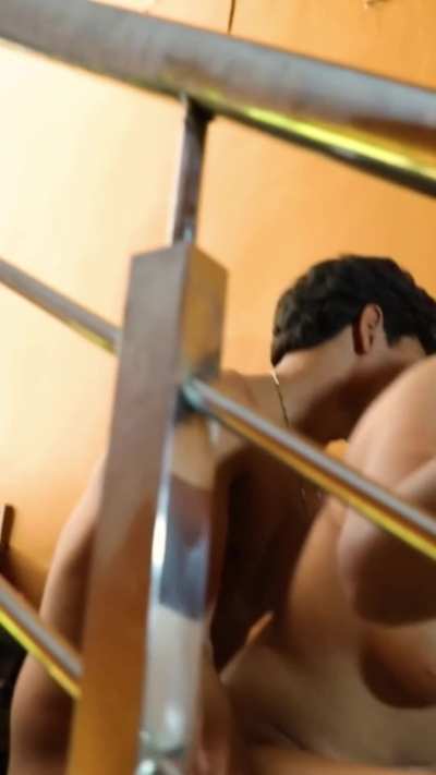 Indian girl gets fucked on stairs P7