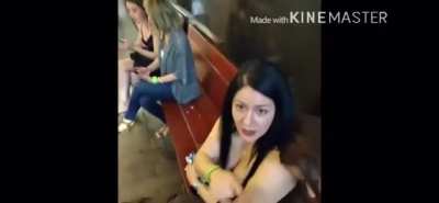 Psycho trying his pickup line, uses pepper spray after getting negative answer