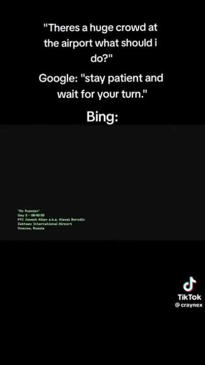Bing is different ð