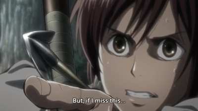 Sasha's heroism was such a cool moment [Shingeki no Kyojin]