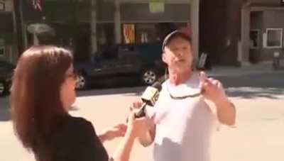 Man sees he's confidently wrong in something