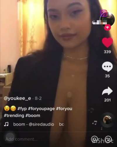 Youkee ko boobs