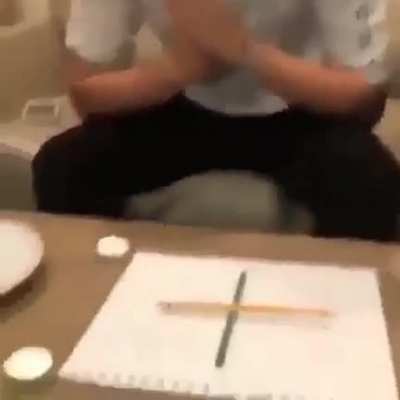 He's there alright