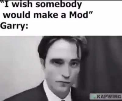 Somebody make a Mod
