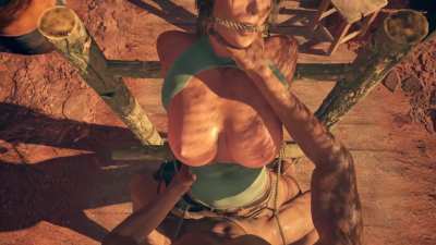 Lara & Sheva - Detour in Africa (FatCat17) [Tomb Raider, Resident Evil]