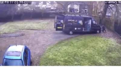 Superman caught on camera