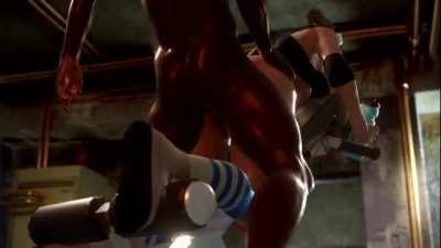 Claire Redfield Working Out Hard (Eddy<wbr>Produ<wbr>ction<wbr>s) [Resident Evil]