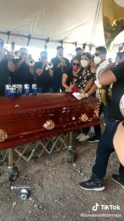 If my funeral isn’t like this, then I don’t want it