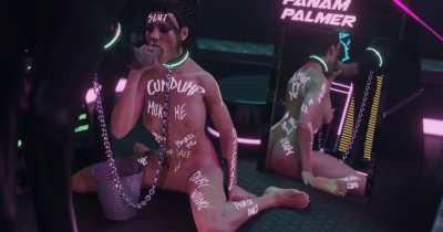 Panam on her knees sucking off a horse (zmsfm)