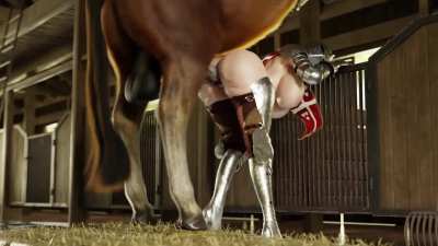 Knight pays visit to her favorite stallion after the race