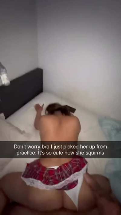 I had been going to my bulls house after cheer practice for 4 months before my bf starting asking questions. My bull sent this back to him.. he didn’t seem to mind. I’m beginning to think he knew the whole time..