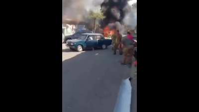 NSFW: Russian missile hits central Kostiantynivka, Donetsk Oblast on 6 September 2023