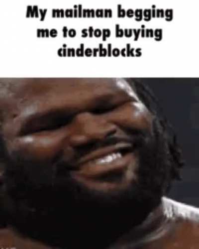 I like eating cement