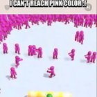 I can’t reach pink even though I’m already there!