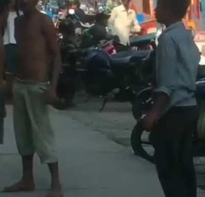 drunk indians trying to fight