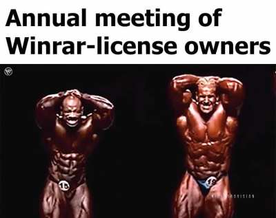 Buff guys flexing