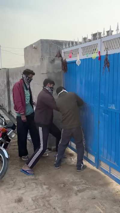 Breaking that lock!