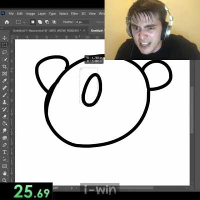 Speedrun desenhando o Kirby