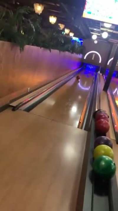 When you don’t warm up for bowling…