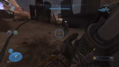 Unlocked Emils Helmet and tried it on... He didn't approve