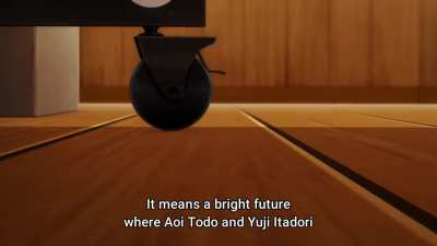 Mappa goes all out for a ping pong sequence over the first fight of the main character in over two years [Jujutsu Kaisen]