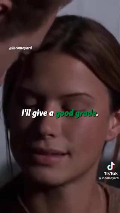 To pass without studying
