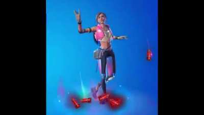 It's Dynamite emote, but it's literally dynamite