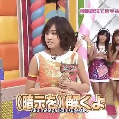 Maeda Atsuko’s Perfectly cut scream