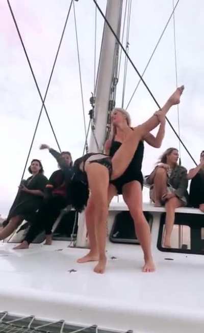 A dance with Julianne