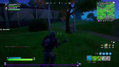 A weird sound is coming from the stronghold
