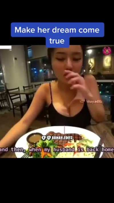Make her dream come true