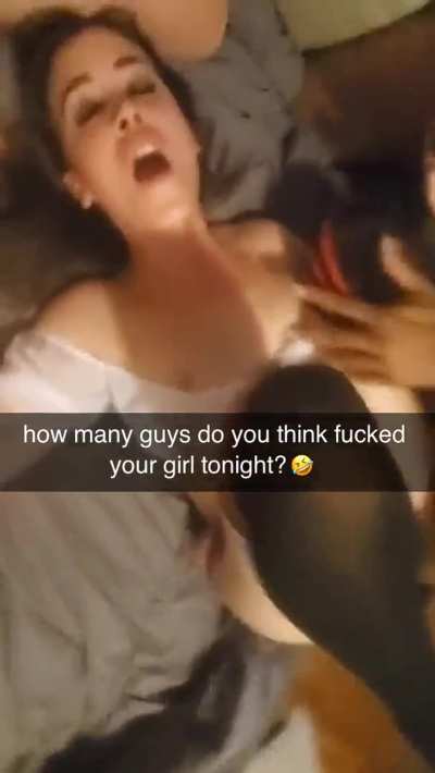 What would you do if you walked in on your girl with me and all the other buds treating her like this