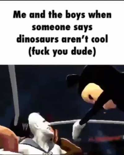 Dinosaurs are so cool
