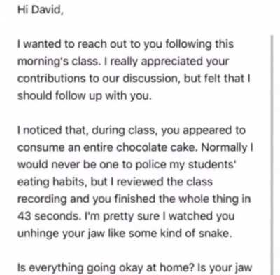 Follow up