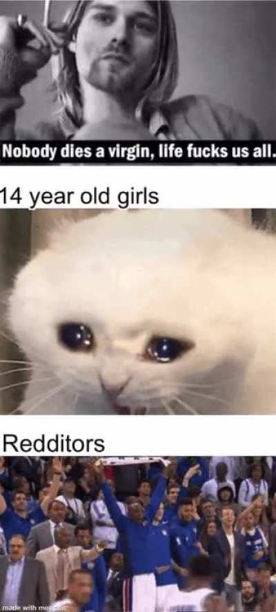 We did it boys, virginity is no more