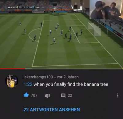 When you finally find the banana tree