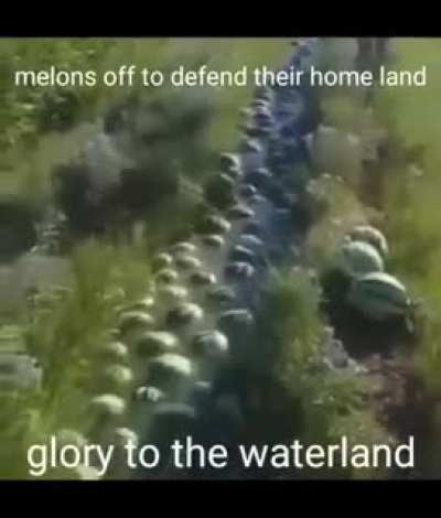 Melons = Mostly Water, Jesus Turned Water Into Wine in Isreal, Israel = The Holy Land. Math Checks Out...CRUSADE!!