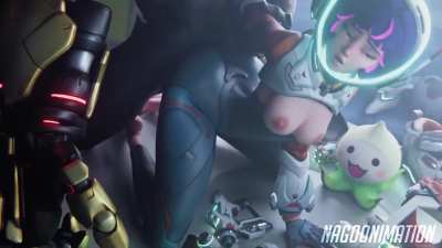 Juno encounters Doomfist (Nago<wbr>onima<wbr>tion)