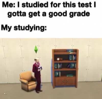 Studying achieved