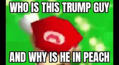 Mario prepares to commit an act of violence