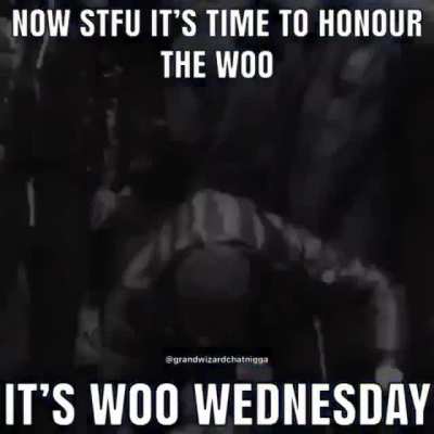 WOO BACK WEDNESDAY
