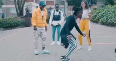 Those guys really got moves.